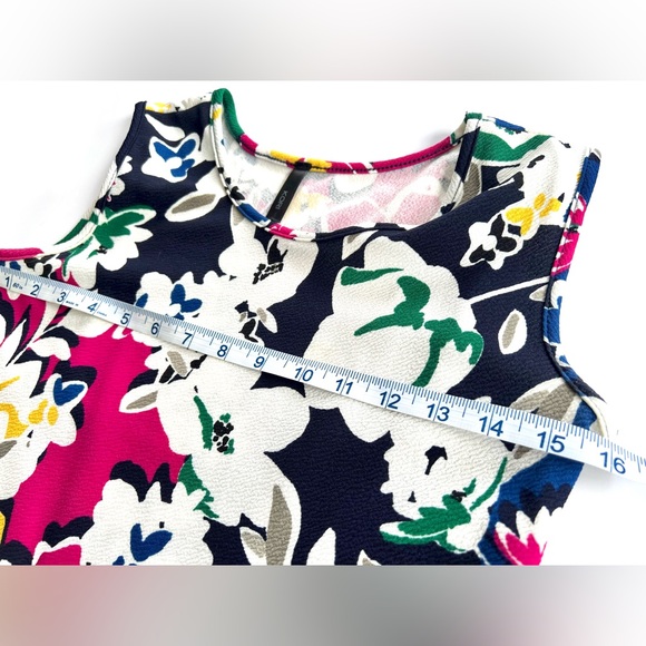 Kori Floral Sleeveless Summer Dress Size M - Picture 7 of 9